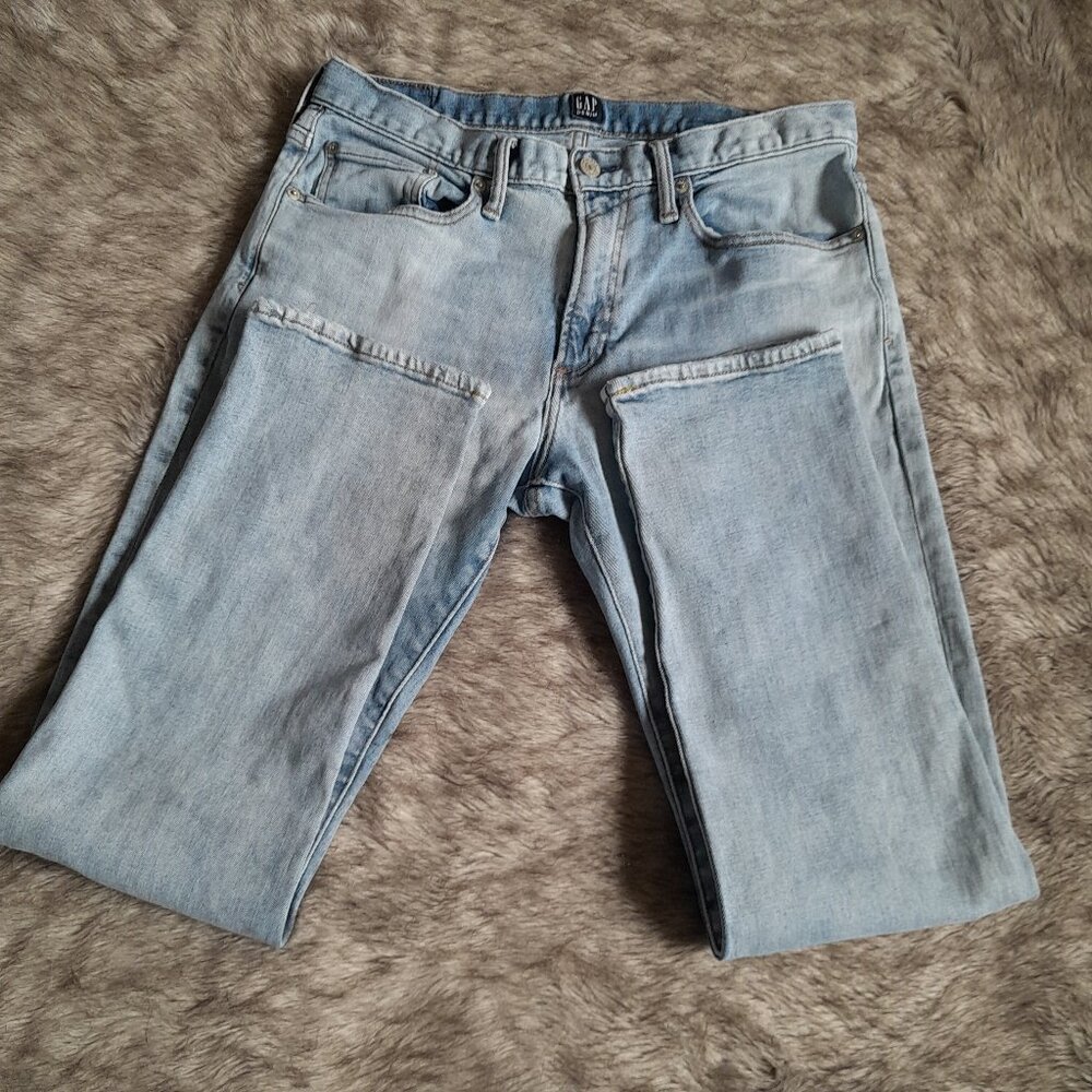 4/$20 SALE GAP 1969 SLIM FIT WOMENS JEANS sz31x30 EUC SF19426 Light Wash